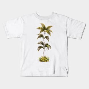 Serene Palm Majesty Kids T-Shirt